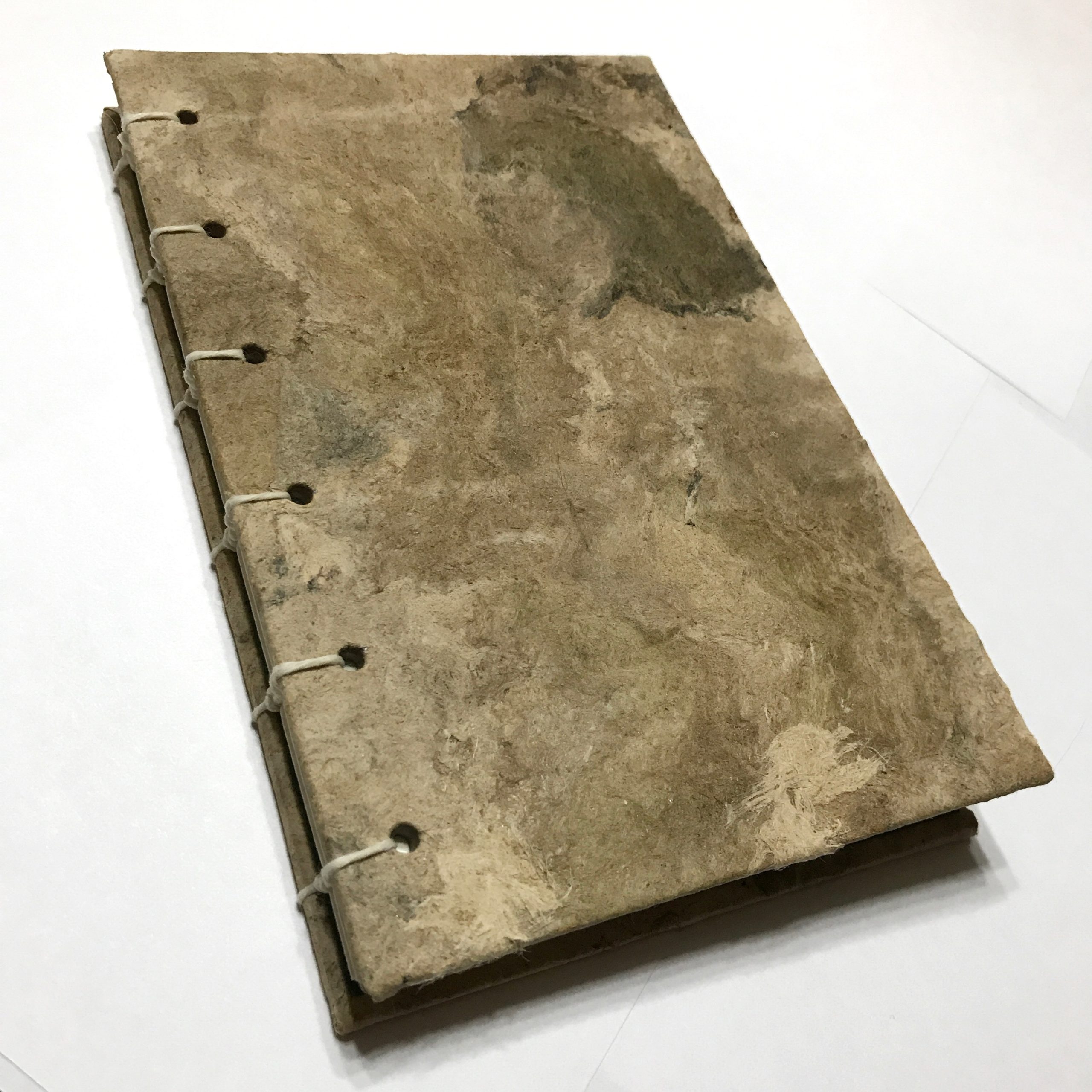 Cover of natural bark cover sketchbook
