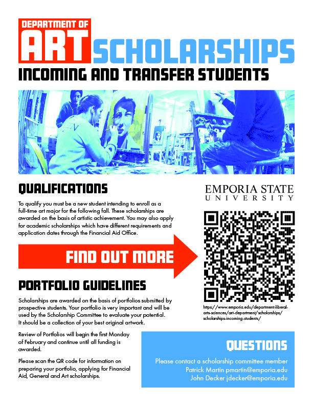 Incoming Scholarship Flyer 2022