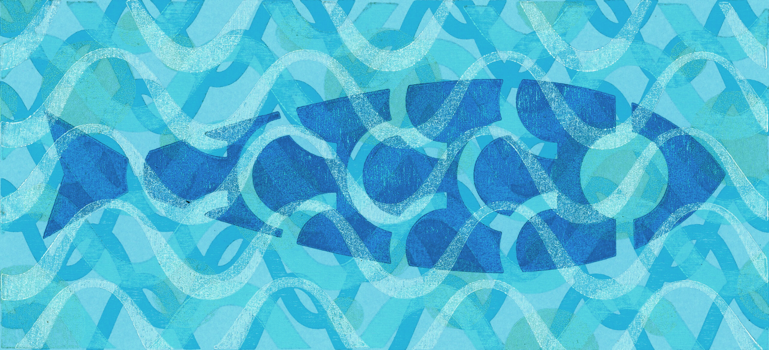 Multi Color Fish 01 11 x 5