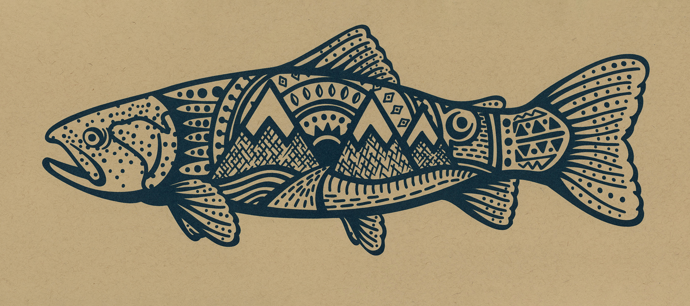 Trout with Scene 25 1 Color web