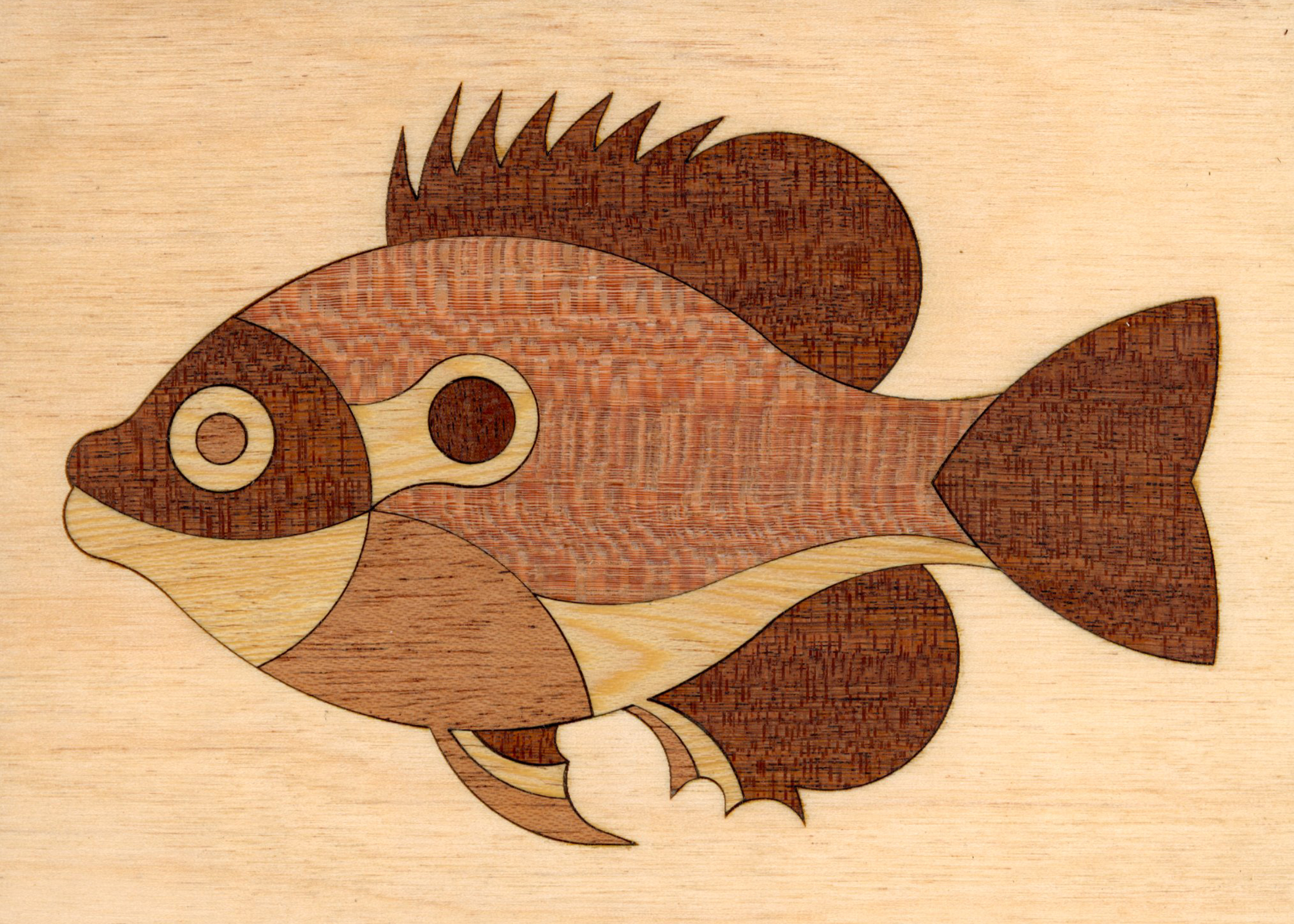 Geometric Sunfish v3 Wood Inlay FA26