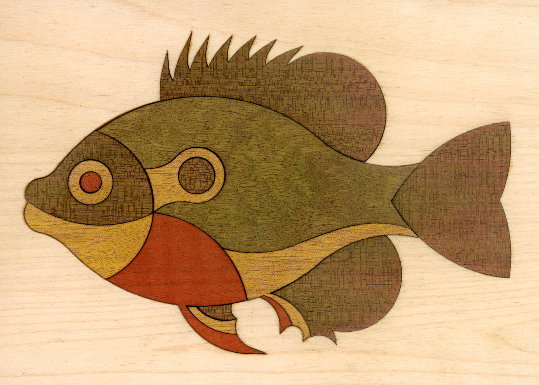 Geometric Sunfish v4 Wood Inlay FA26